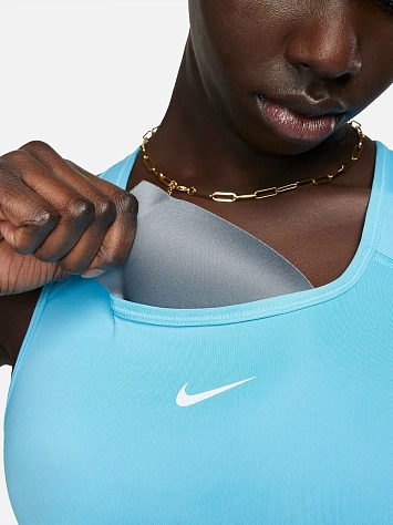 Nike Топ женский NK DF SWSH 1PP BRA