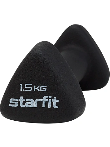 STARFIT Гантели неопреновые, 1,5 кг пара