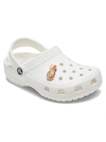 Crocs Джиббитс GOLD PINEAPPLE