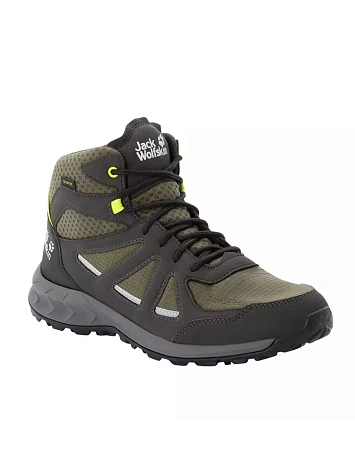 Jack Wolfskin Ботинки мужские WOODLAND 2 TEXAPORE MID M