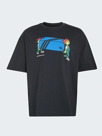 Adidas Футболка мужская BLUE BOX ELVES GRAPHIC T-SHIRT