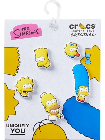 Crocs Набор джиббитс THE SIMPSONS (5шт.)