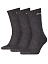 Puma Носки CREW SOCK 3P (3 пары) [серый-графитовый]