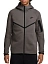 Nike Джемпер мужской NK TCH FLC FZ WR HOODIE [серый]