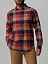 Columbia Рубашка мужская CORNELL WOODS™ FLANNEL LONG SLEEVE SHIRT [красный]
