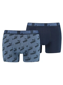 Puma Трусы мужские MEN AOP BOXER (2 шт.)