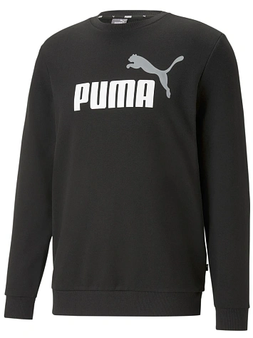 Puma Джемпер мужской ESS+ 2 COL BIG LOGO CREW TR