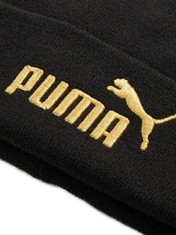 Puma Шапка ESS GOLD NO.1 LOGO MID CROWN BEANIE