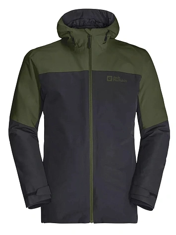 Jack Wolfskin Куртка утеплённая мужская 3 в 1 GLAABACH 3IN1 JKT M