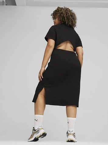 Puma Платье женское CLASSICS RIBBED DRESS