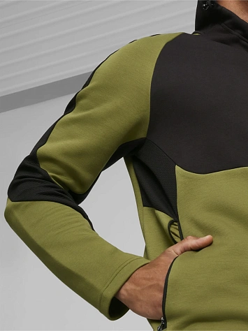 Puma Джемпер мужской EVOSTRIPE FULL-ZIP HOODIE DK