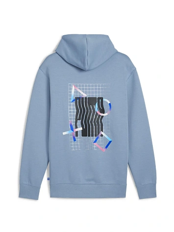 Puma Джемпер мужской PUMA X PLAYSTATION GRAPHIC HOODIE DK