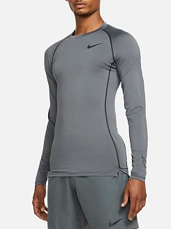 Nike Футболка с длинным рукавом мужская NIKE PRO DRI-FIT