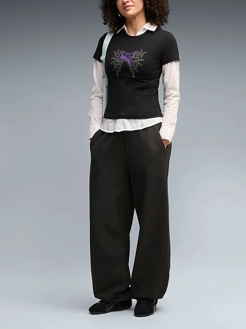 Puma Брюки женские PUMATECH SENSE RELAXED BARREL SOFT TOUCH SWEATPANTS DK OP