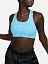 Nike Топ женский NK DF SWSH 1PP BRA [голубой]
