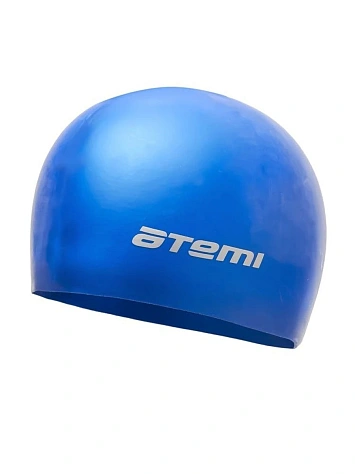 Atemi Шапочка для плавания силиконовая синий