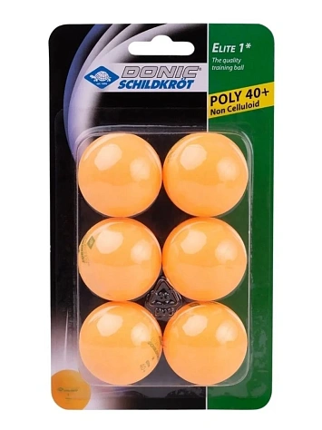 Donic Мяч настольного тенниса 1* Elite (6 шт.)