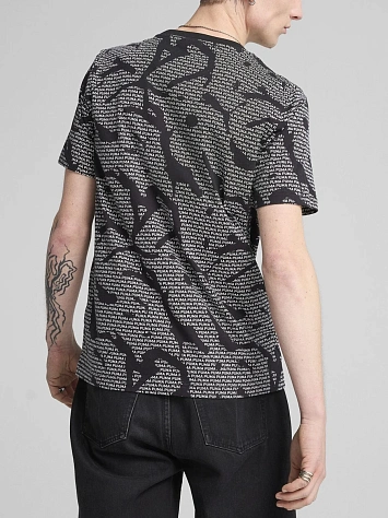 Puma Футболка мужская ESS LOGO LAB AOP TEE