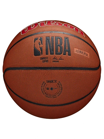 Wilson Мяч баскетбольный NBA TEAM COMPOSITE LEATHER