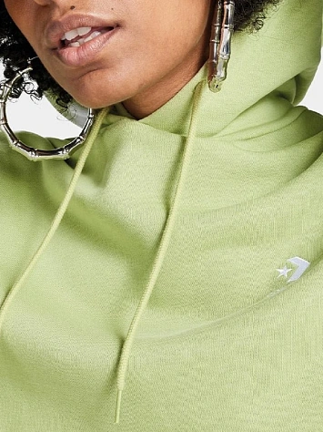 Converse Джемпер CONVERSE GO-TO EMBROIDERED STAR CHEVRON BRUSHED BACK FLEECE HOODIE