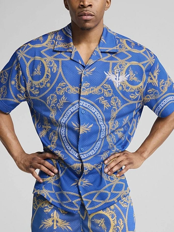 Puma Рубашка мужская MELO GOLDEN SHIRT