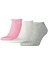 Puma Носки UNISEX SNEAKER PLAIN 3P (3 пары) [розовый-светлый]
