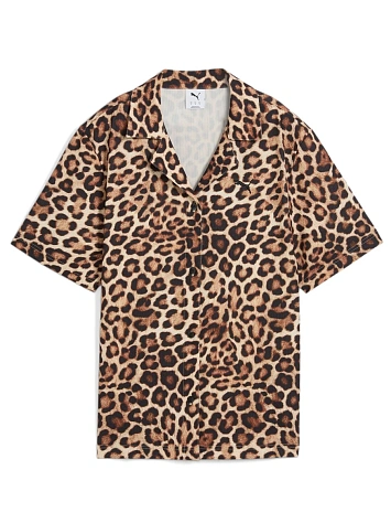 Puma Рубашка женская LEO LUXE RELAXED AOP SHIRT WV