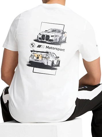 Puma Футболка мужская BMW MMS CAR GRAPHIC TEE 2