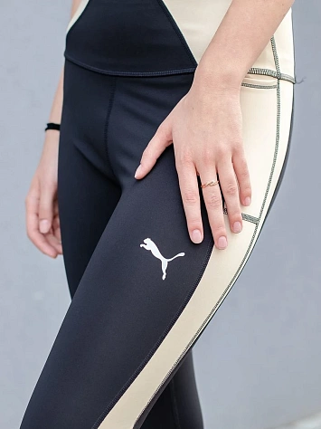 Puma Леггинсы женские EVOSTRIPE 7/8 HIGH-WAIST TIGHTS