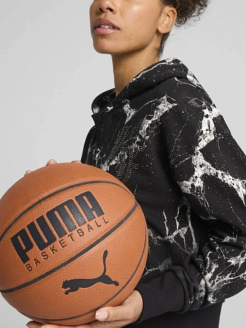 Puma Джемпер женский HOOPS X LAFRANCE WRITTEN IN CHROME CROP HOODIE