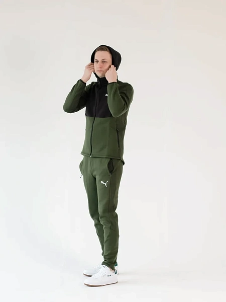 Puma Джемпер мужской EVOSTRIPE FULL-ZIP HOODIE DK