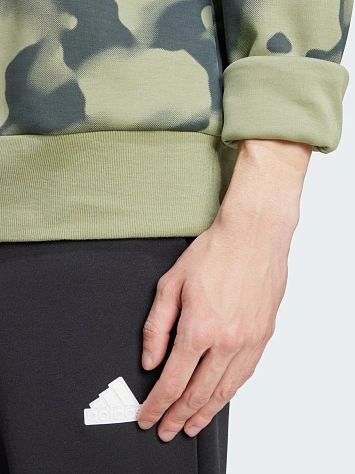 Adidas Джемпер мужской M FI BOS HD AOP