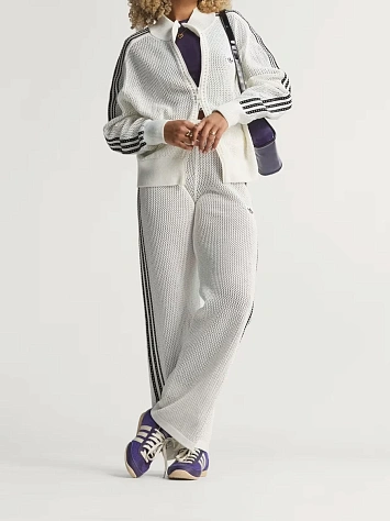 Adidas Брюки женские KNITTED CROCHET FIREBIRD TRACK