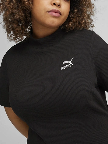 Puma Платье женское CLASSICS RIBBED DRESS