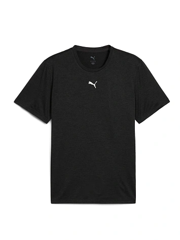 Puma Фуфайка мужская TAD ESSENTIALS HEATHER LEFT CHEST LOGO TEE
