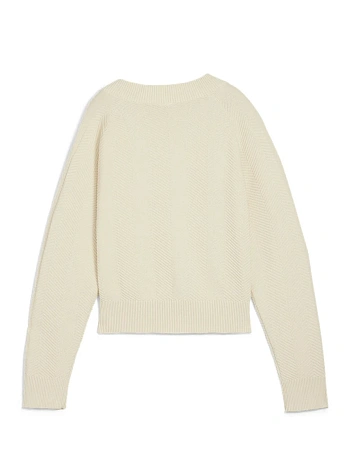 Puma Джемпер женский T7 KNITTED V-NECK CREW