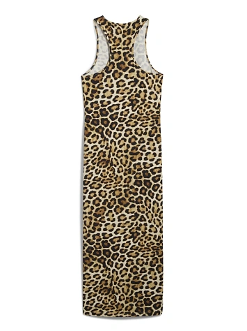 Puma Платье женское LEO LUXE SLIM AOP DRESS