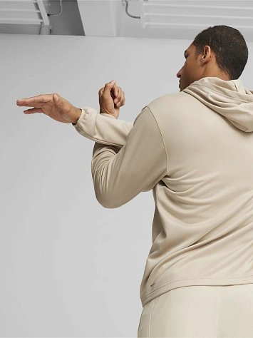 Puma Джемпер мужской PUMA FIT PWRFLEECE MENS HOODIE