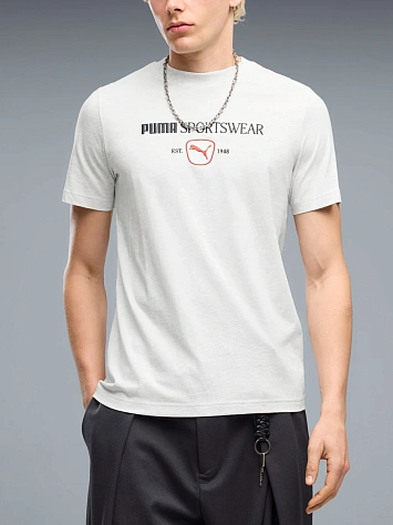 Puma Фуфайка мужская CLASS GRAPHIC TEE