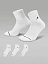 JORDAN Носки JORDAN EVERYDAY CUSH POLY ANKLE 3PR (3 пары) [белый]