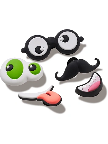 Crocs Набор джиббитс MAKE YOUR OWN FACES (5шт.)