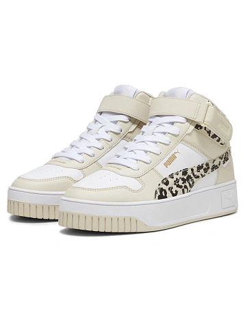 Puma Кеды женские CARINA STREET MID ANIMAL