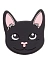 Crocs Джиббитс BLACK CAT [чёрный]