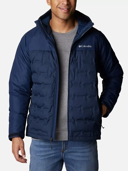 Columbia Куртка-пуховик мужская GRAND TREK™ II DOWN HOODED JACKET
