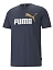 Puma Футболка мужская ESS+ 2 COL LOGO [синий]