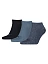 Puma Носки UNISEX SNEAKER PLAIN 3P (3 пары) [синий]