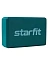 STARFIT Блок для йоги, 225х150х80 мм [зелёный-тёмный]