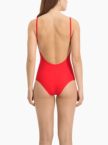 Puma Купальник совмещённый женский SWIM WOMEN V-NECK CROSSBACK SWIMSUI
