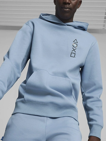 Puma Джемпер мужской PUMA X PLAYSTATION GRAPHIC HOODIE DK