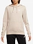 Nike Джемпер женский NSW CLUB FLC PO HDY STD [бежевый]